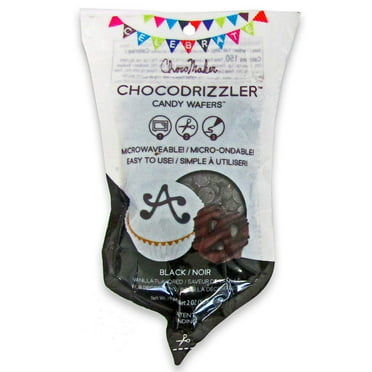 2 oz. Chocomaker Chocodrizzler Bright Blue Candy Wafers